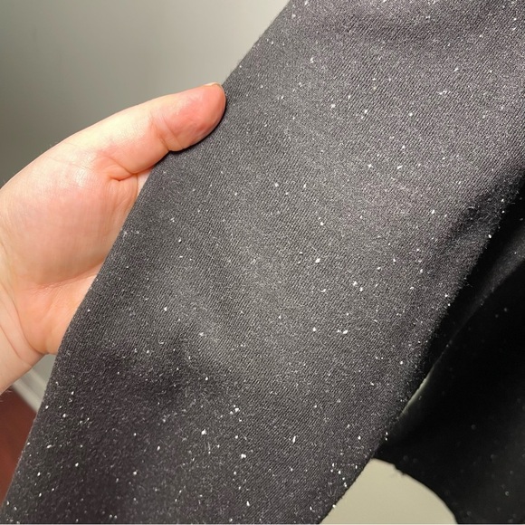 One Bone men's black salt and pepper long sleeve hooded long sleeve casual top 0 - Picture 3 of 8